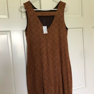 Maurices new with tags faux suede dress